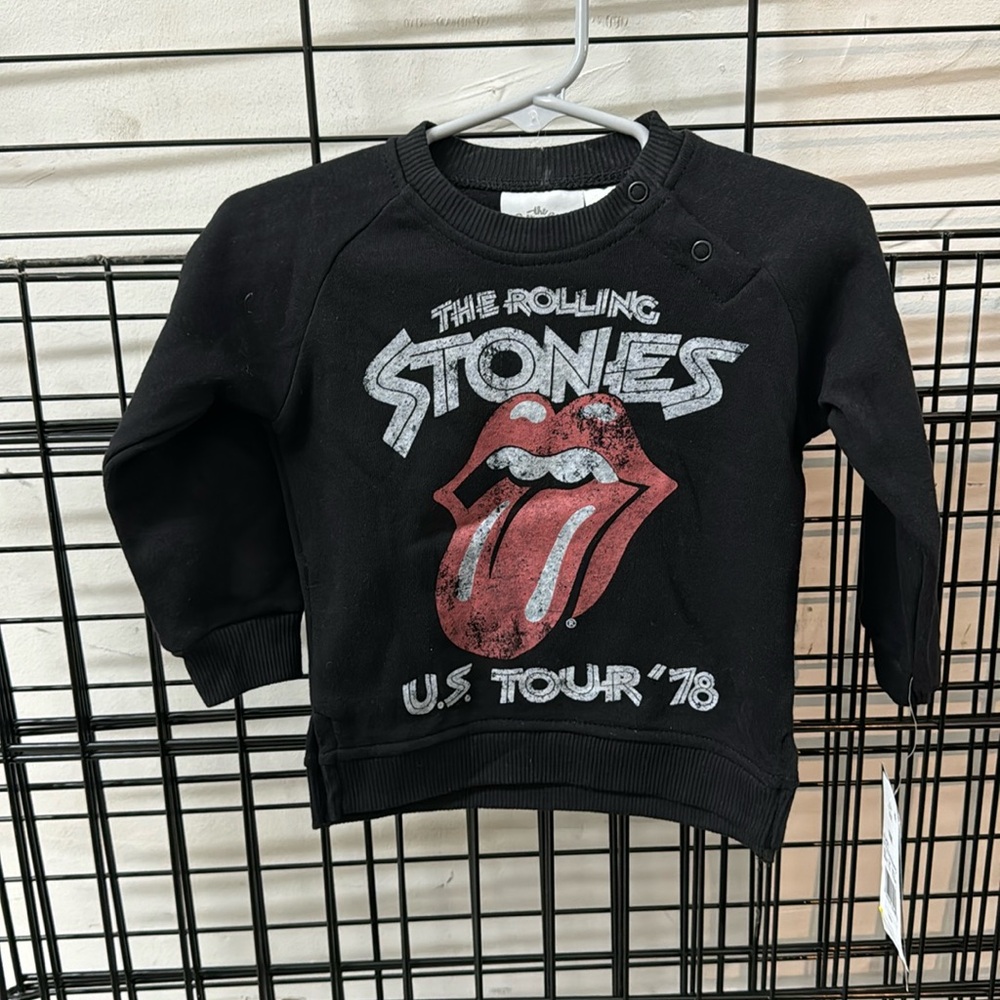 NWT The Rolling Stones Sweatshirt 18M